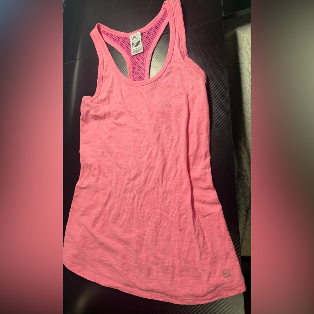 Victoria's Secret Racerback Pink Tank Top